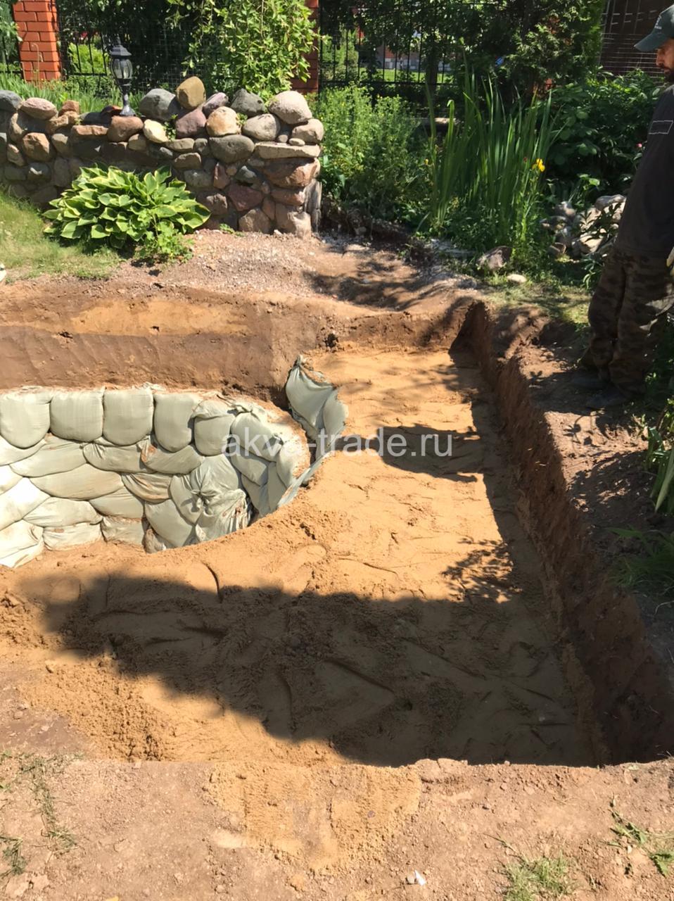 Декоративный водопад