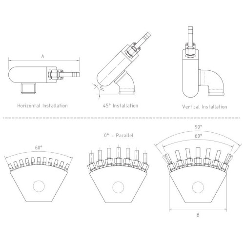 Фонтанная насадка SC 40 S Pondtech