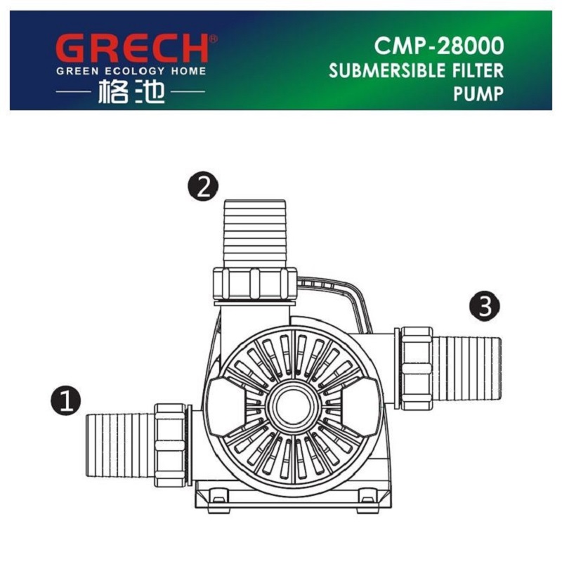 Насос для пруда CMP 28000 SUNSUN