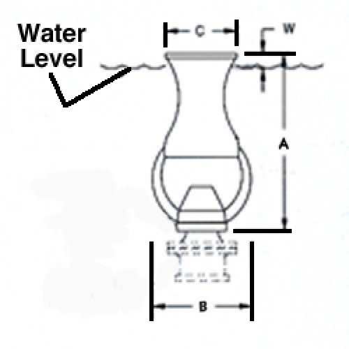Фонтанная насадка CF 40 Pondtech