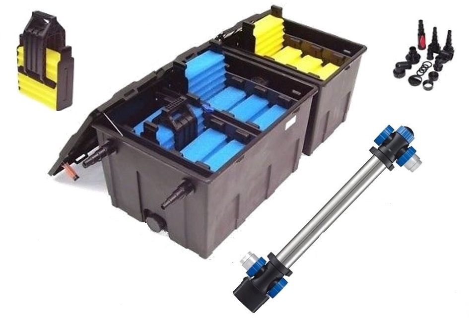 Фильтр для пруда проточный CBF 550C CUV 2110 (SUNSUN)