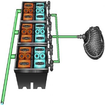Комплект фильтрации BIO-SISTEM 3 Pondtech с насосом