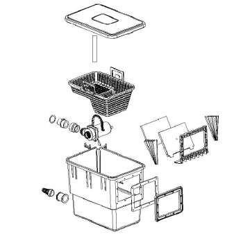 Скиммер для пруда POND SKIMMER 40 Pondtech