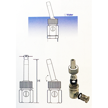 Фонтанная насадка одноструйная ZС Pondtech