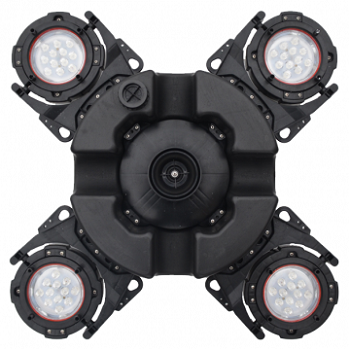 Плавающий фонтан - аэратор HP 100K Pondtech с Full RGB подсветкой