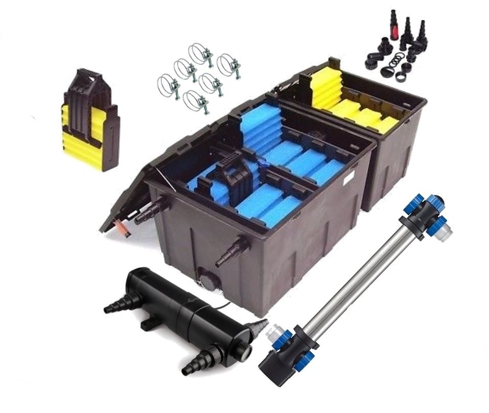 Фильтр для пруда проточный CBF 550 C STU75W CUV 236 (SUNSUN)